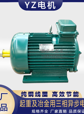 YZ冶金起重电动机3.7/5.5/7.5/11/15/22kw-132M/160L/180/225-6/8