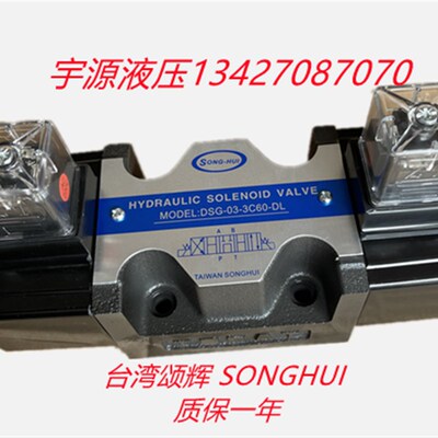 液压电磁阀DSG-03-3C60-DL DSG-03-3C60-LW A220 DC24台湾SONGHUI