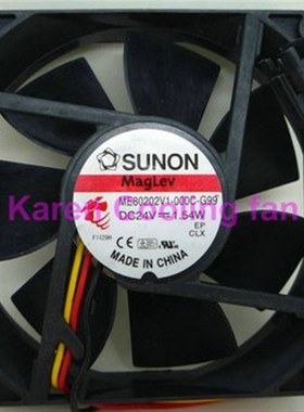 ME80202V1-000C-A99/F99/G99 24V 1.54W 8cm 变频器风扇 8020