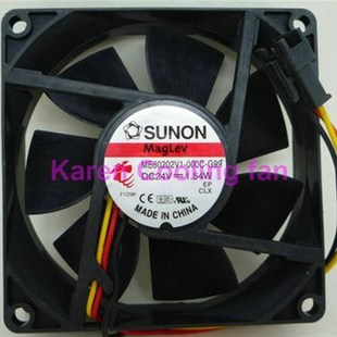 F99 G99 变频器风扇 000C 8020 8cm A99 1.54W ME80202V1 24V