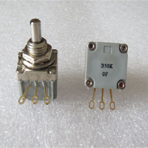 P260P-D1AS2AB进口美国BI单联B50K金脚电位器柄直径3.3螺纹6.3