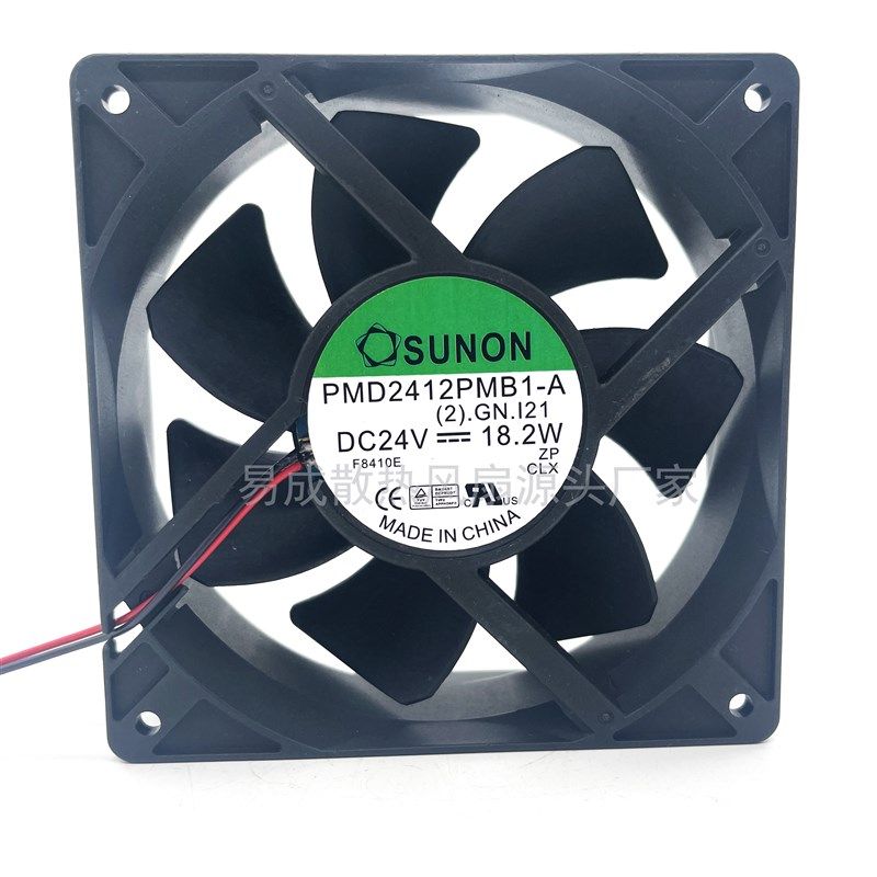 SUNON PMD2412PMB1-A (2).GN.l21 DC24V 18.2W建准变频器散热风扇 - 封面