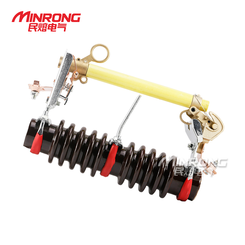 民熔10KV户外高压跌落式熔断器RW10-10/100A跌落保险RW200A保险丝
