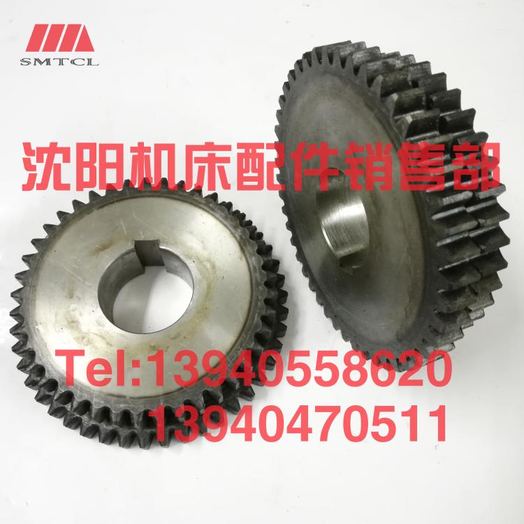 抚顺长沙插床B5032 B5050A B5020双联齿轮TC1-2A Z46 Z41变速箱