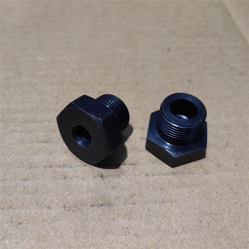 外丝M20*1.5组转内丝M10*1补芯转接头高压铁接头外表发黑1020
