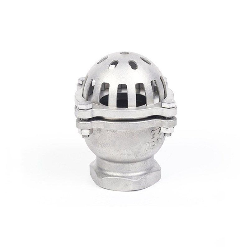 304不锈钢H12W-6P丝口底阀防倒流升降式止回阀水泵吸水底阀1寸2寸