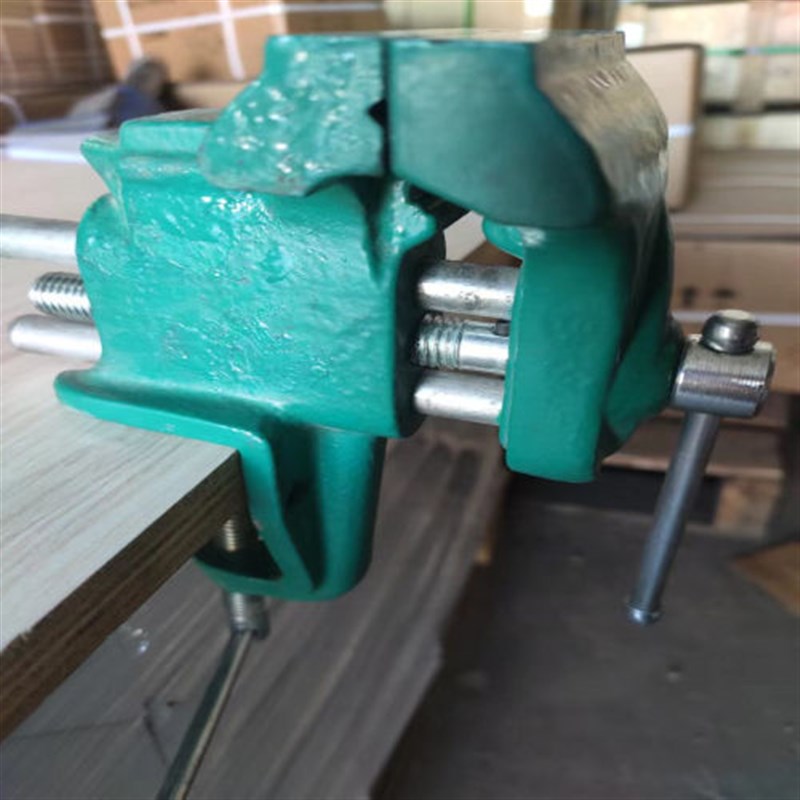 63迷你日式桌式台虎钳DIY 小台钳小型工作台家用桌钳夹具