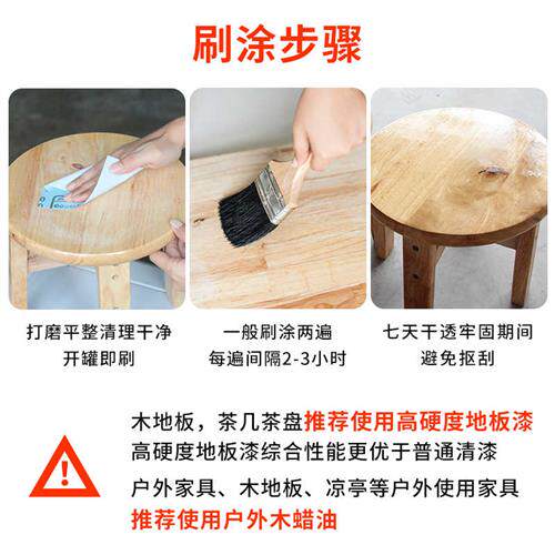 三清漆水性亮光木器漆金属家俱防水实木木头O环保净味透明自喷油