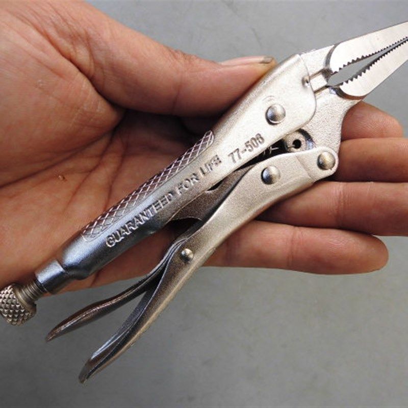 出口货铬钼钢尖嘴大力钳6寸9寸尖头夹紧钳快速固定钳省力夹持工具,童装/婴儿装/亲子装,泳帽,淘宝优惠券,粉丝福利购,淘宝优惠卷