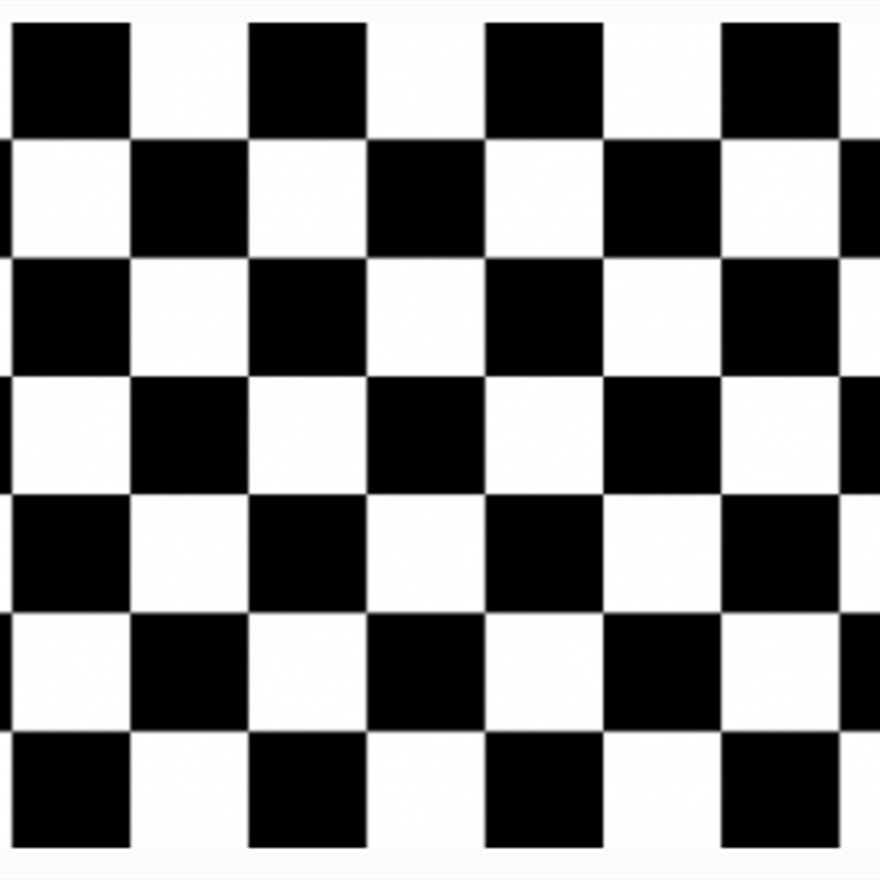 3nh高精度棋盘测试图卡黑白棋盘畸变卡几何相机标定板chart可定制