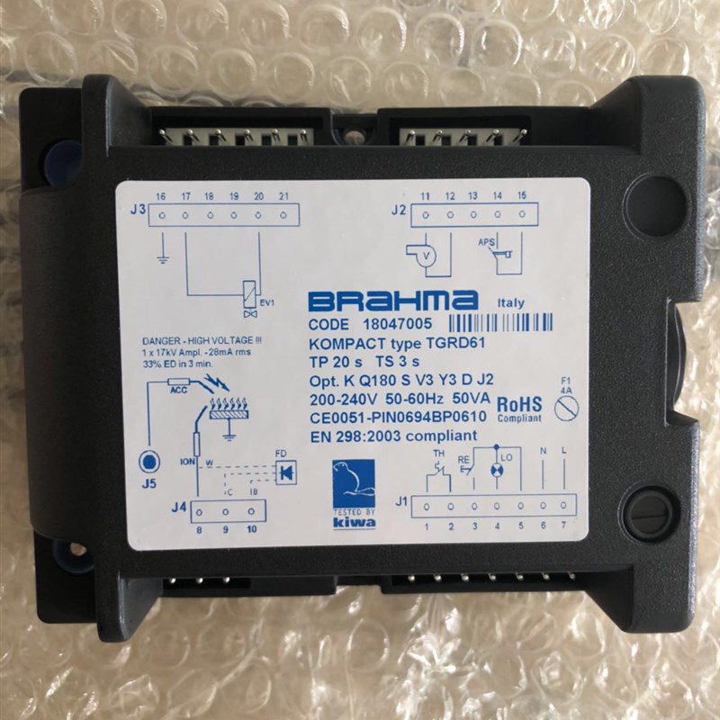 BRAHMA 控制器 CODE 18047005 type TGRD61燃烧程控制器