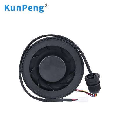 10025直流风扇无刷10cm扫地机美甲吸尘器离心涡轮风扇12V散热风扇