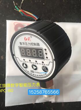 红旗仪表 数字压力控制器DPC-80 电子数显压力表DPC-80 1.6mpa