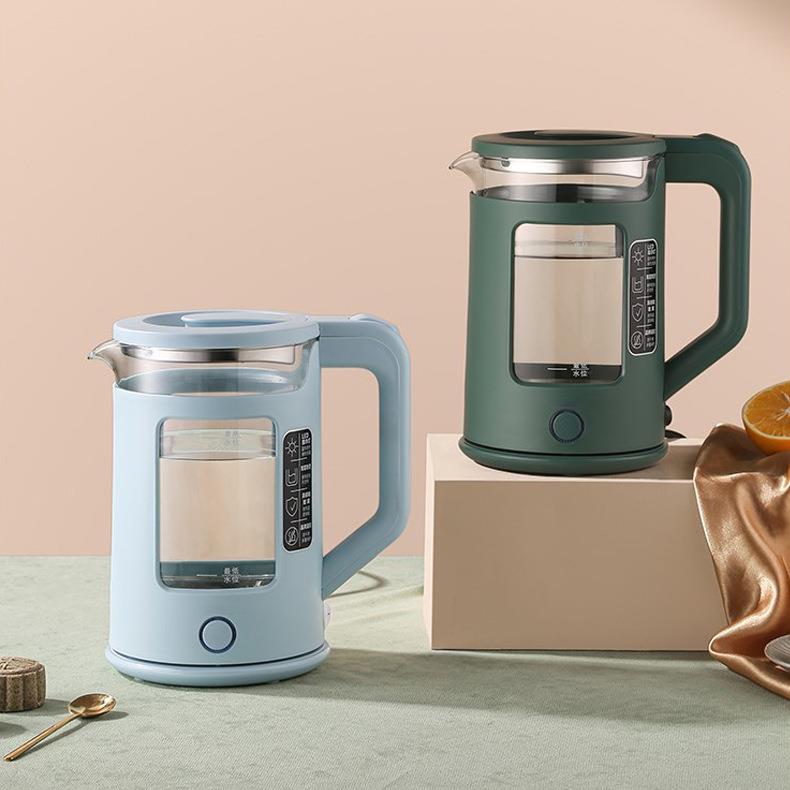 电热烧水壶 家用玻璃保温一体全自动热水壶开水煮茶养生壶
