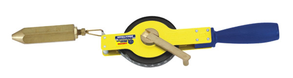 长城精工Y塑柄铜锚量油尺5 20 30米石油测深度尺铜吊坠量油尺