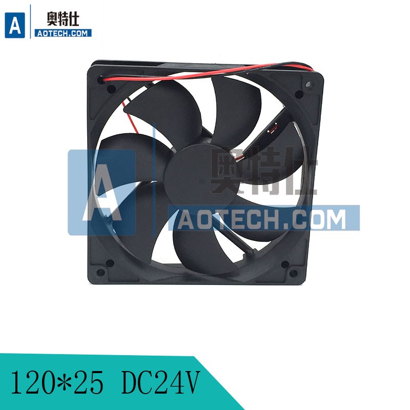 逆变焊机 风机120*25 DC24V直流风机 焊机散热风扇12025薄 款