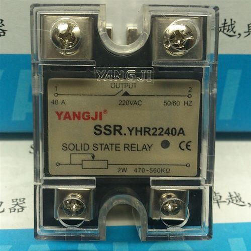阳继YANGJI 单相固态调压继电器 YHR2240A 电阻调节VR