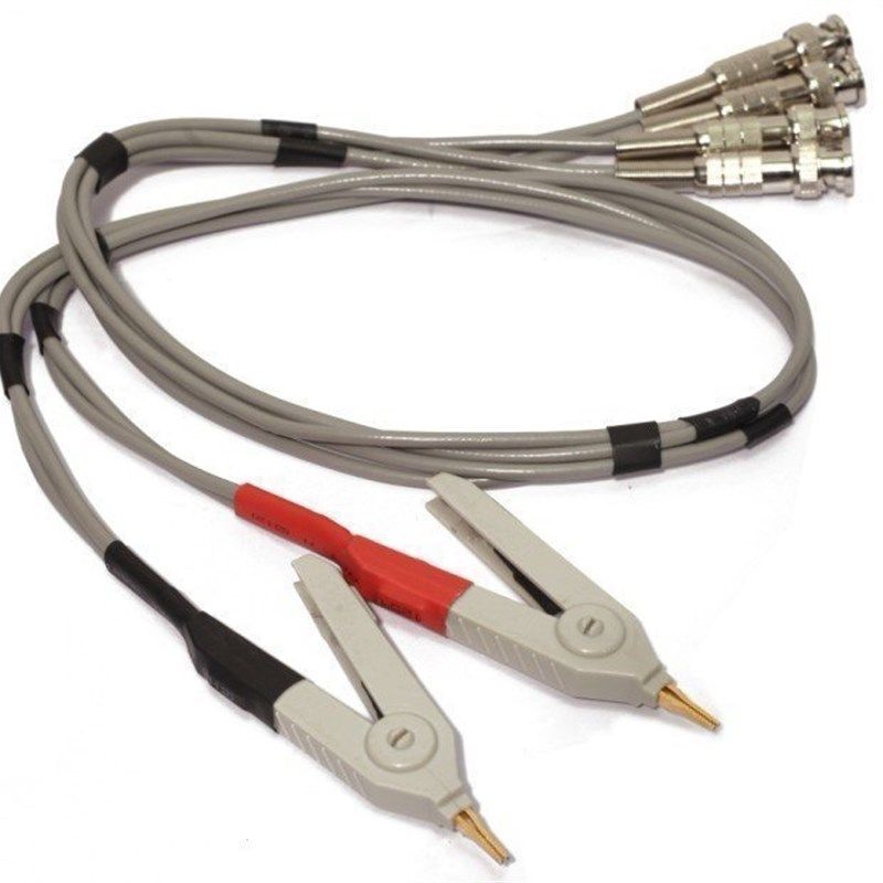 通用电桥 米色线四端DNC头电桥测试线 LCR数字电桥测试夹 电桥夹