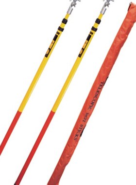 可调式令克棒110KV JTK-6 4节6米伸缩式隔离开关高压拉闸杆绝缘棒