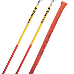 可调式 令克棒110KV JTK 隔离开关高压拉闸杆绝缘棒 4节6米伸缩式