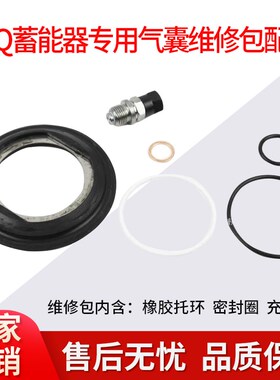 NXQ NXQA NXQ1蓄能器专用 皮碗 托环 铁环 气囊维修包配件 气嘴