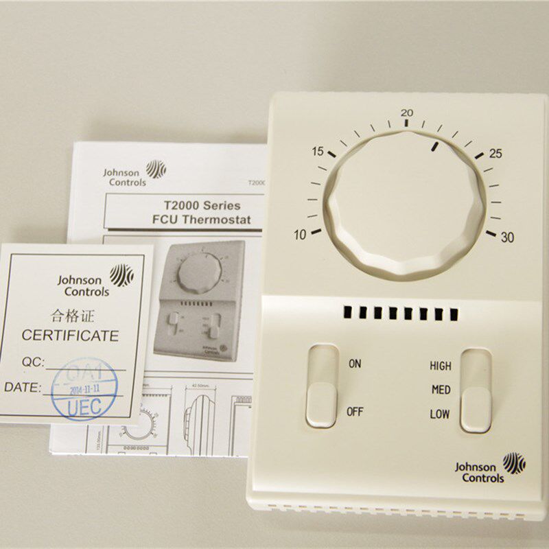 江森温控器T2000EAC-0C0单冷机械式空调面板风机盘管开关T2000AAC
