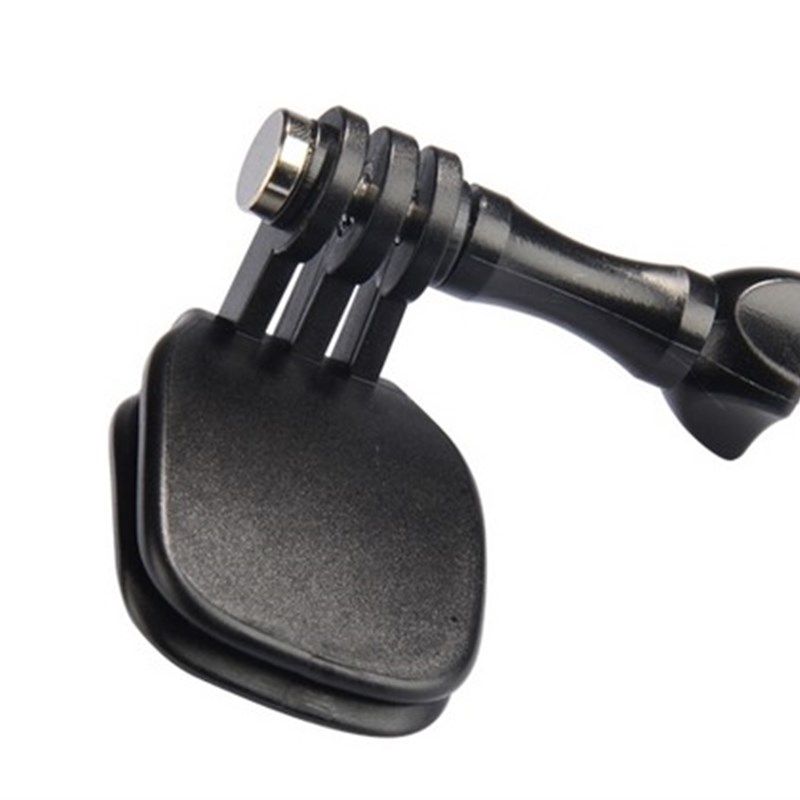 运动相机鸭舌帽固定支架适用于gopro头hero5/4/3+小蚁背包夹