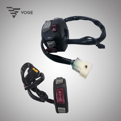 无极LX650GS 660RR原装左右手把喇叭大灯转向灯远光灯开关闸把