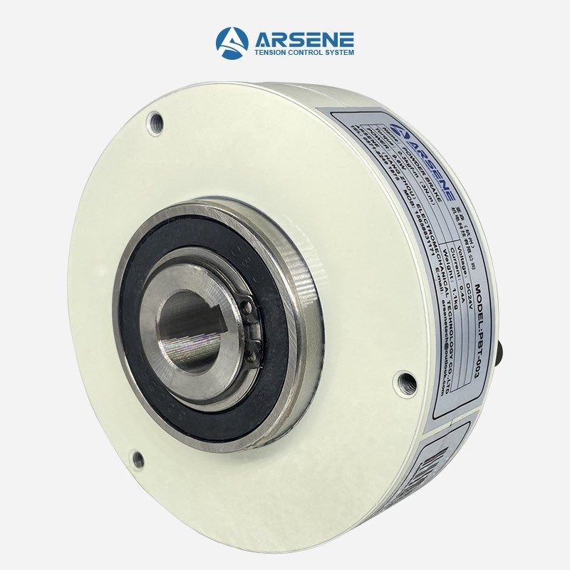 【ARSENE】PBT超薄型磁粉制动器 空心轴磁粉煞车器24V 全国包邮