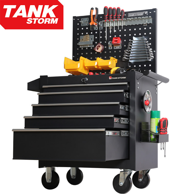 TANKSTORM工具车挂钩配件 推车多功能塑料盒子轮子工具柜后挂板