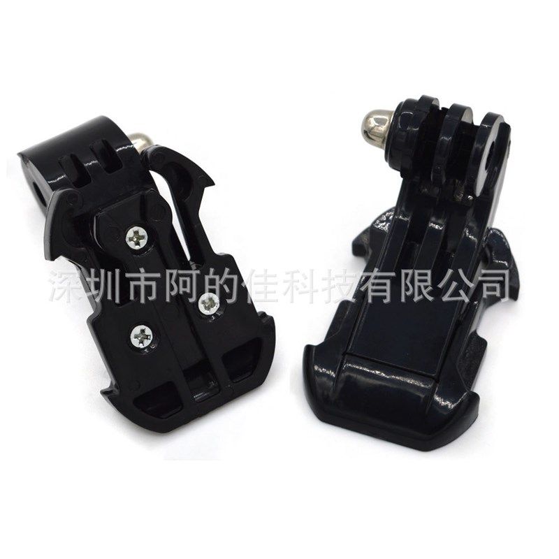 小蚁相机J型基座 J型活动快接基座 头盔基座Gopro herope配件GP20