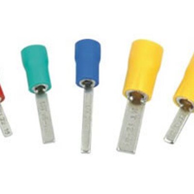 片形端子 绝缘端子 冷压端子 铜鼻子 DBV1.25-18 1000只