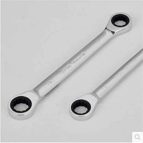 正品三箭单双向双头棘轮扳手工具快速扳手梅花扳手8-19mm五金工具