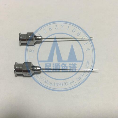 福立色谱侧孔针头0.6*32mm6号不锈钢防堵进样顶空热解析针头