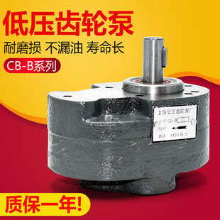 B10 B16 上海牌齿轮泵CB B25 B20 B32高精度液压油泵 B2.5