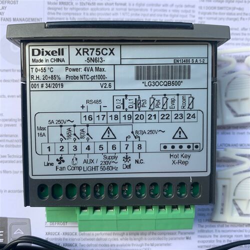 小精灵温控器XR75CX-5N6I3---XR75CX-5N613 带时钟功能