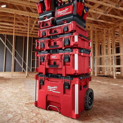 milwaukee美沃奇packout进口工具箱工业级多功能五金家用收纳盒