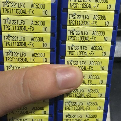 正宗日本住友数控刀片TPGT110304L-FX AC530U 加工不锈钢