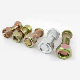 叉车配件杭叉合力龙工轮胎后轮辋钢圈螺栓转向轮毂螺丝-轮胎螺丝