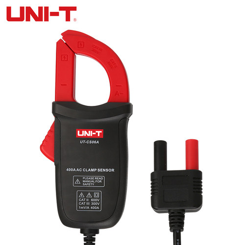 优利德交流电流传感器AC电流探头搭配万用表测量交流电流UT-CS06A