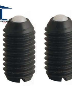 BNMN6/8/10树脂球头全尼龙球头柱塞 聚缩醛黑色波珠螺丝 ZAN23