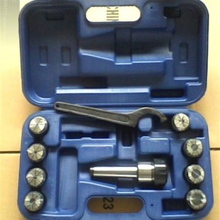 SET 套装 10PCS ER32 后拉螺纹M10 铣夹头MT2