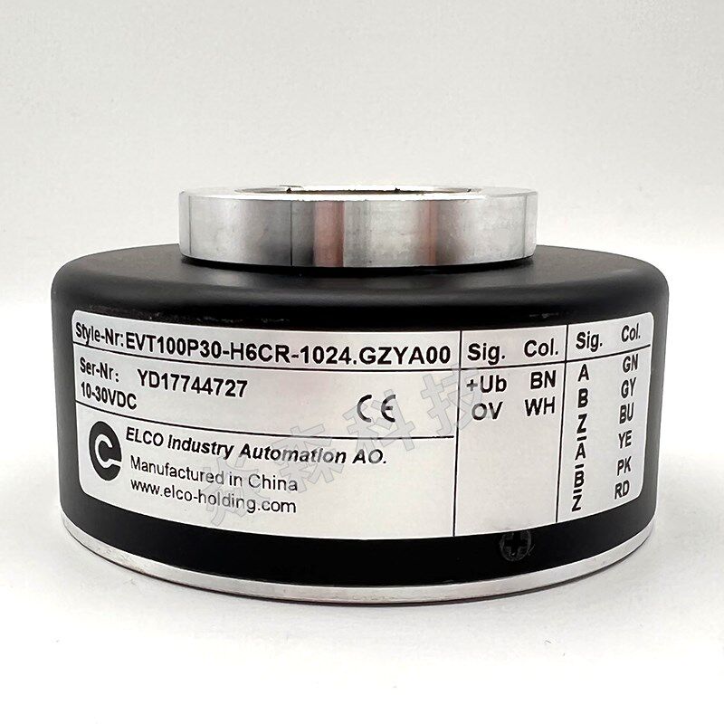 EVT100P30-H6CR-1024.GZYA00空心轴宜科电梯电机旋转编码器