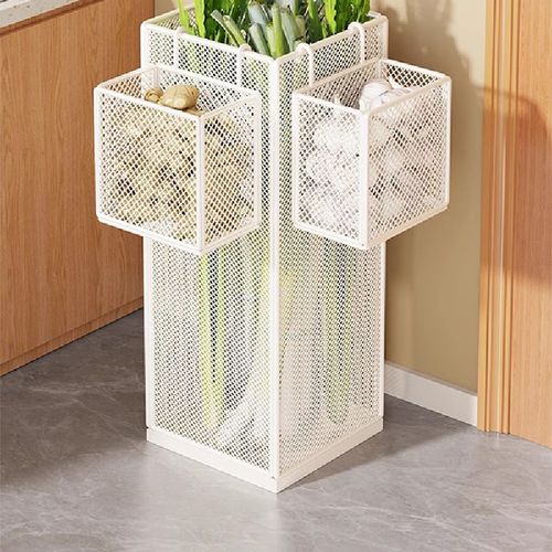 厨房葱姜蒜置物架蔬菜水果收纳篮客厅多功能储物篮架子挂篮神器