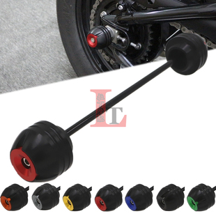 DL1050改装 适用铃木V DL1000 DL650 后轮防摔球平叉保护块 strom