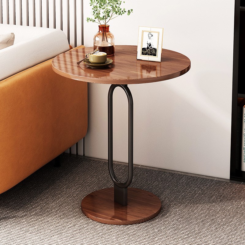 沙发边几家用客厅简约现代小茶几角几小户型床边柜桌子阳台小圆桌