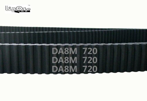 HTD 双面齿 DA8M 720 90齿 橡胶 同步带 圆弧齿 皮带 传动带