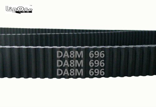HTD 双面齿 DA8M 696 87齿 橡胶 同步带 圆弧齿 皮带 传动带