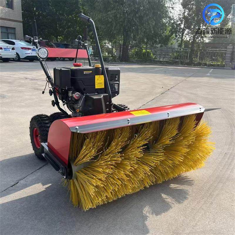 手推式扫雪机社区广场路面清雪机冬季市政街道扫雪设备