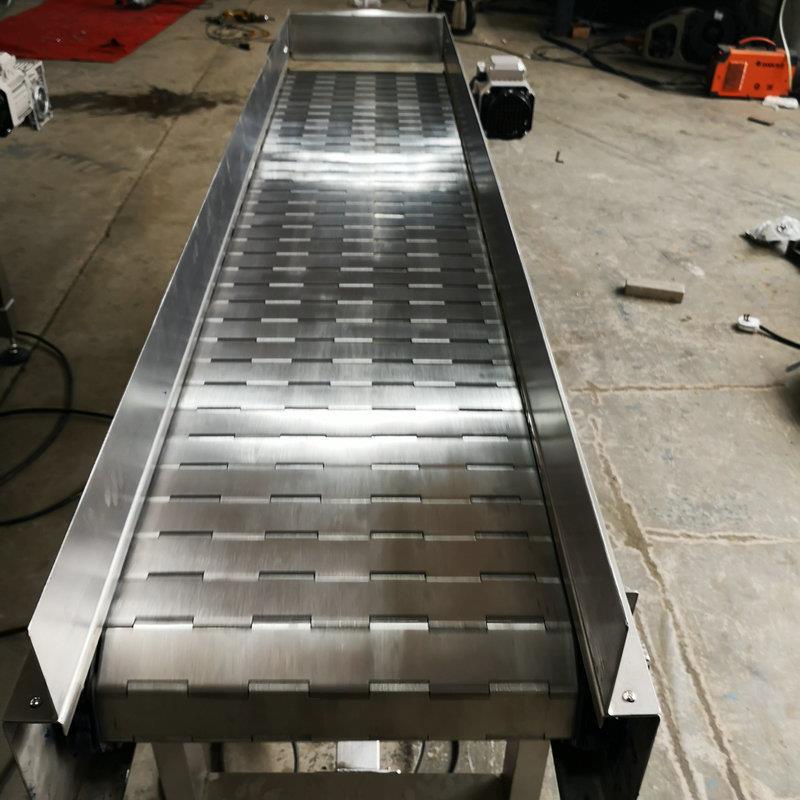 不锈钢链板提升机重型流水线吨包输送机颗粒爬坡提升机304上料机